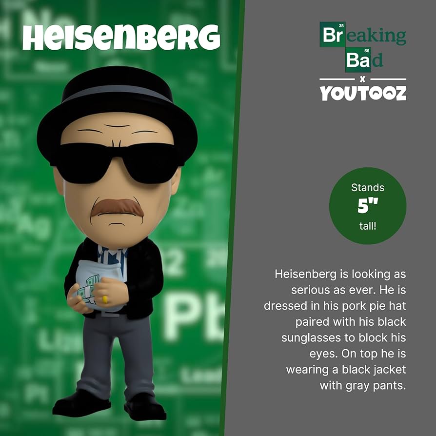 その他 \"Breakig Bad\" Walter White/Heisenberg WALTER WHITE HEISENBERG w/ BLUE CRYSTAL (RARE) Breaking Bad